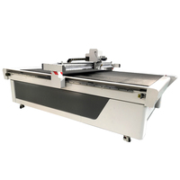 Plotter de corte digital de cama plana CNC automático con cuchilla vibratoria, sistema de control Ruida, riel guía CSK de Taiwán, motor servo Delta para tela