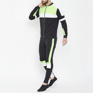 Venta al por mayor de chándales personalizados de alta calidad para hombres/chándales ajustados nueva moda cremallera de algodón último diseño de chándales para hombres - Product Image 1