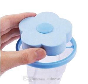 Filtro de <span class=keywords><strong>lavadora</strong></span> tipo flor, trampa para pelusa, bola y filtro de pelo, bolsa de red, bola y discos flotantes para lavandería - Product Image 3