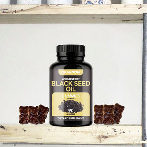 OEM integratore a base di erbe per adulti supporto immunitario Gummies olio di semi neri articolazioni digestione capelli pelle benefici integratore alimentare - Product Image 6