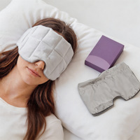 Masque de sommeil lesté par gravité, bandeau occultant, soulage la fatigue oculaire, logo personnalisé, usine OEM