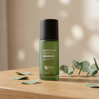 Bouteille en verre plate 50 ml avec logo personnalisé, surface mate, pour huiles essentielles roll-on, emballage de parfum, diffuseur à bâtonnets, sérum de soin de la peau, soin capillaire