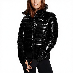 Blazer de mode pour femmes, veste d'hiver décontractée à carreaux, imperméable, utilitaire, avec boutons, veste matelassée - Product Image 3