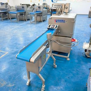 Nuova Affettatrice Commerciale per Salmone, Macchina Automatica con Lama in Acciaio Inox, Alta Velocità 1.25KW, Affettatrice per Carne Fresca 1-30mm - Product Image 2
