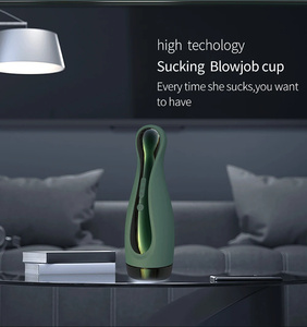 Automatic Male Pleasure Cup with Suction and Vibration Real <strong>Vagina</strong> Pocket Male Adult <strong>Toy</strong> - Product Image 1