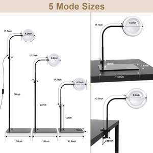 3 en 1 LED110V Lampadaire pour Beauté Ongles Sourcils Tatouage Cils Lumière Douce Froide Éclairage Photographique <span class=keywords><strong>Lampe</strong></span> <span class=keywords><strong>de</strong></span> Beauté - Product Image 3