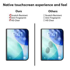 Protection d'écran en verre trempé HD transparent à couverture intégrale 9H de qualité supérieure, personnalisée par le fabricant, pour iPhone Duo 18/17/16 Pro Max Plus - Product Image 4