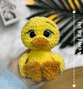 Chim Cánh Cụt Crochet mẫu vịt Crochet Mẫu Amigurumi Vịt Chim Cánh Cụt mẫu tiếng anh PDF Mẫu DIY Crochet mẫu - Product Image 4