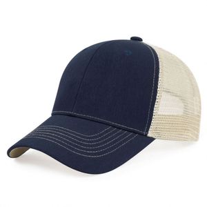 Wholesale Custom Curved Brim <b>Baseball</b> <b>Caps</b> <b>Plain</b> Blank Mesh Snapback Gorras Trucker Hats - Product Image 6