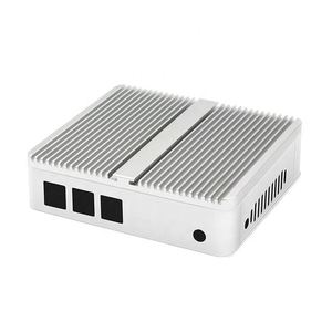 EBM Aluminum Amplifier Housing Mini-ITX Computer Chassis IP54 Protection Powder Coated Heatsink <b>Enclosure</b> - Product Image 3