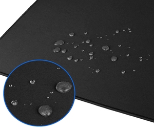 Tapis de souris à motif personnalisé tapis de clavier de bureau étendu en caoutchouc blanc Gamer grand tapis de souris de jeu personnalisé tapis de bureau - Product Image 4