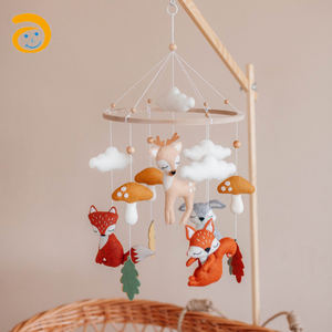 <span class=keywords><strong>Mobile</strong></span> musical en feutre pour bébé, <span class=keywords><strong>animaux</strong></span> <span class=keywords><strong>de</strong></span> <span class=keywords><strong>la</strong></span> forêt, suspendu au berceau, <span class=keywords><strong>mobile</strong></span> <span class=keywords><strong>de</strong></span> bébé en bois, <span class=keywords><strong>mobile</strong></span> <span class=keywords><strong>de</strong></span> bébé en feutre <span class=keywords><strong>de</strong></span> renard <span class=keywords><strong>de</strong></span> dessin animé, vente chaude - Product Image 3