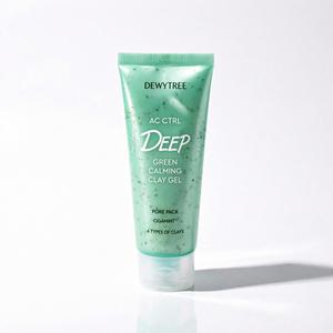 Dewytree Deep Green Calming Clay Gel 100Ml Pore Pack Masque facial pour tous types de peau - Product Image 1