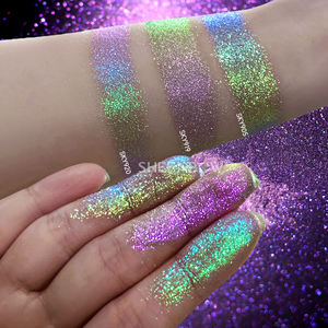 لصبغ ظلال عيون متعدد الكروم من البورسليكات والتيتانيوم من أجل الشفق السحري ، أصباغ جلدية لامعة معدنية 10-95um - Product Image 2