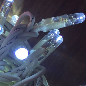 Chất lượng cao IP67 không thấm nước cao su trắng 10M <span class=keywords><strong>LED</strong></span> chuỗi đèn giáng sinh trong nhà/ngoài trời trang trí cắm connectable - Product Image 4