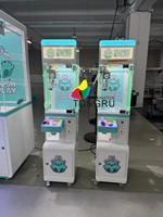Миниатюрный игровой автомат с краном для плюшевых игрушек, работающий на монетах, мега-мини кран-машина