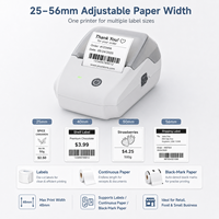 Label Barcode Termal Portabel untuk Printer 2 Inci ESC/POS Tersedia untuk Penggunaan Komersial Pencetakan Label Harga Supermarket