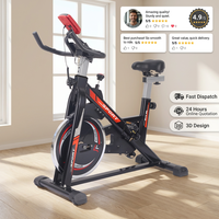 Vélo d'exercice d'intérieur robuste pour usage en salle de sport, vélos de spinning professionnels verticaux