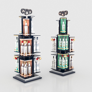 Proveedor de Mobiliario de Alta Calidad para Tiendas, Diseño Gratuito, Muebles para Tiendas de Licores, Exhibidor de Madera para Botellas de Vino - Product Image 6