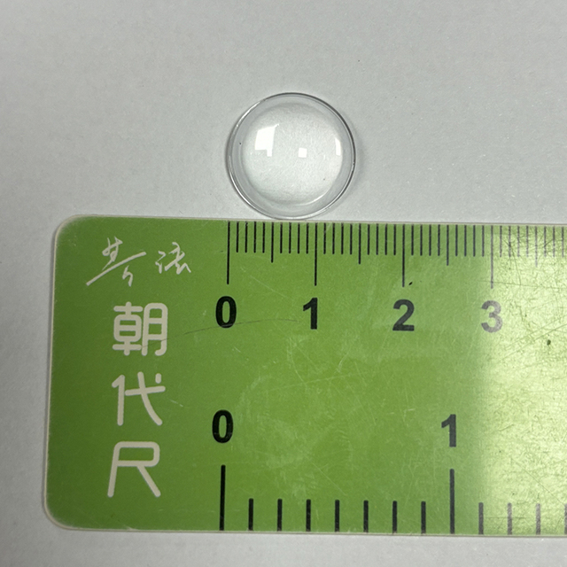 LED Condenser Diameter 15mm With Edge 10mm Focal Lens Optical Glass Lens for Led Light