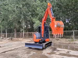 Bán buôn hỗ trợ thủy lực nhỏ gọn cánh tay dài Nhật bản Kubota 163-5 sử dụng backhoe loader máy xúc