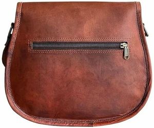 Bolso Bandolera de Cuero de Grano Completo con Hebilla, Moderno, Ligero, Elegante y Espacioso para Viajar, la Combinación Perfecta de Elegancia y Durabilidad - Product Image 3