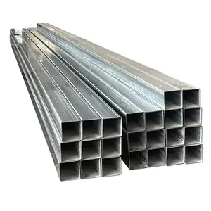 Cold Rolled Pre Galvanized Welded Square / Rectangular Steel Pipe/tube/hollow Section Prefab House Steel Pipe