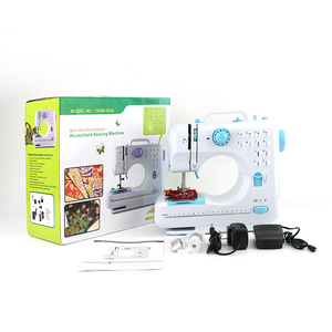 Precio de fábrica, gran oferta, 505, patrón de bordado doméstico portátil, Mini máquina de coser eléctrica para el hogar - Product Image 6