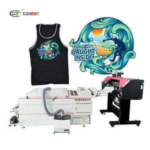 Cowint Máy In Dệt Áo Phông Phim PET Máy In DTF 60Cm Áo Phông Phim PET Máy In Kỹ Thuật Số & Máy LắC Bột Tất Cả Trong Một Máy - Product Image 3