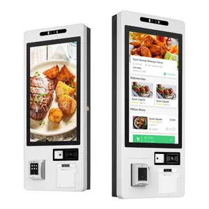 24 inç otomatik otomat dokunmatik ekran self servis sipariş kiosk terminali