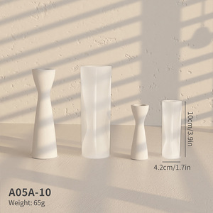 Bricolage béton pilier <span class=keywords><strong>bande</strong></span> photophore bougeoir moule plâtre résine silicone chandelier moule - Product Image 4