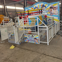 Sur Remorque Jouet Enfants Amusement Mini Samba Disque Mécanique Jeux Thème Parc Carrousel Tagada Disco Ride à vendre