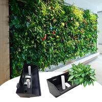 Pot de fleurs vertical mur extérieur pot suspendu mur avec système d'irrigation automatique goutte à goutte pots muraux extérieur