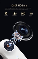 Caméra pour animaux de compagnie, collier de chien Cat Cam 1080P avec clip d'écran poitrine corps caméra pouce enregistreur pour animaux de compagnie