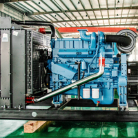 Groupe électrogène diesel industriel compact à économie d'énergie, fonctionnement continu, 400V 230V 50Hz, moteur refroidi par eau pour hôpitaux en Allemagne