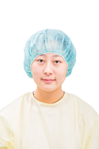 Bonnet chirurgical jetable non tissé pour médecin, couvre-tête bouffant pour hôpital - Product Image 4