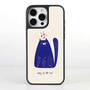 Coque de téléphone en <span class=keywords><strong>verre</strong></span> <span class=keywords><strong>trempé</strong></span> AG <span class=keywords><strong>avec</strong></span> joli chat Design Hard Body Housse de téléphone portable pour iPhone 14/15/16/17 - Product Image 1