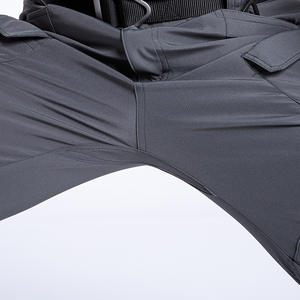 Pantaloni Softshell impermeabili da uomo uomo pantaloni tattici da trekking in pile da caccia pantaloni Cargo caldi da lavoro per l'autunno e l'inverno - Product Image 6