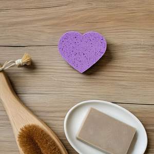 Éponges de beauté naturelle, exfoliantes et nettoyantes en profondeur pour le visage, différentes formes au choix, 100% cellulose - Product Image 5