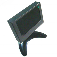 12V-24V 5 Inci Monitor PC Kecil TFT LCD Layar Komputer Mini Cangkang Logam Industri Layar Warna Input Video VGA/BNC/AV