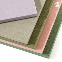 Geluidsreducerend materiaal polyester akoestisch paneel geluidsdicht milieuvriendelijk PET akoestische wandpanelen voor akoestische oplossingen