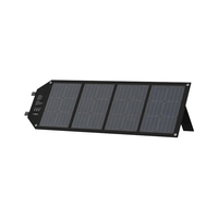 Panneau solaire portable pliable PERC 100W 18V pour stations d'alimentation 300W 500W 600W 1000W, câble connecteur 10-en-1, haute efficacité