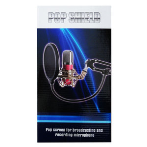 <b>Microphone</b> Pop Filter With Flexible Arm And Clip Mount For Studio <b>Recording</b> - Product Image 4