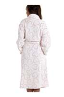 Peignoir de nuit unisexe en molleton doux et pelucheux Long Longueur au genou Chemise de nuit d'hiver Vêtements de nuit pour couples-Factory Direct