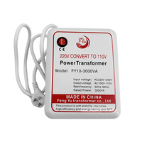 Offre Spéciale produit monophasé 3000VA 220V converti en 110V abaisseur transformateur électrique de puissance
