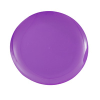 Assiettes rondes en plastique jetables vertes de 10.25 pouces et 7.5 pouces avec bord doré pour la fête et Noël