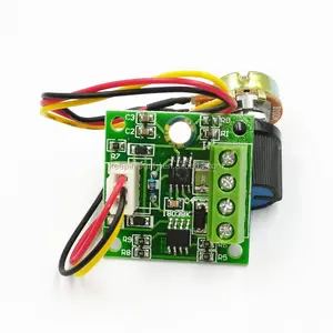 Jubaolai Micro PWM controlador de velocidad del Motor DC 1,8 V 3V 5V 6V 12V 12V 2A de pequeña velocidad Control 1803BW