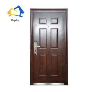 Offre Spéciale <span class=keywords><strong>prix</strong></span> de gros en Chine marché porte de sécurité la dernière porte de sécurité moderne en métal extérieur haut de gamme - Product Image 2