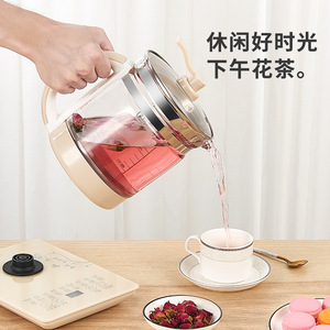Zhigao Multifunctional Health Pot 1-1.5L Glass Herbal <b>Tea</b> <b>Maker</b> Electric Kettle Household Use - Product Image 1