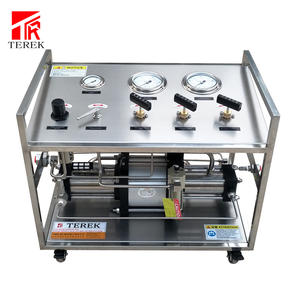 Pompe à air à <span class=keywords><strong>double</strong></span> action haute pression TEREK GU-GTC, contrôleur de pression numérique, cadre en acier inoxydable, garantie de 24 mois - Product Image 6